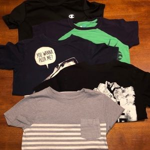 Lot of 5 boy's T-shirts